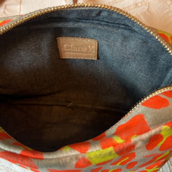 Clare v midi sac leopard print - Picture 3 of 4